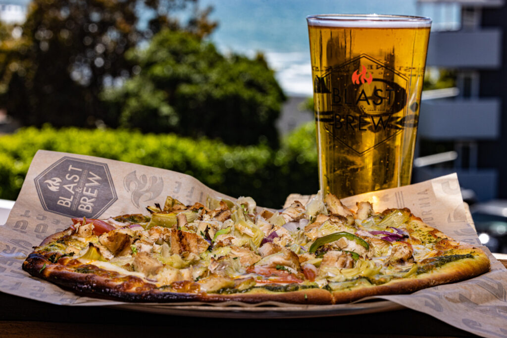 Pizza and Beer.