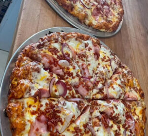 Picture of pizzas.